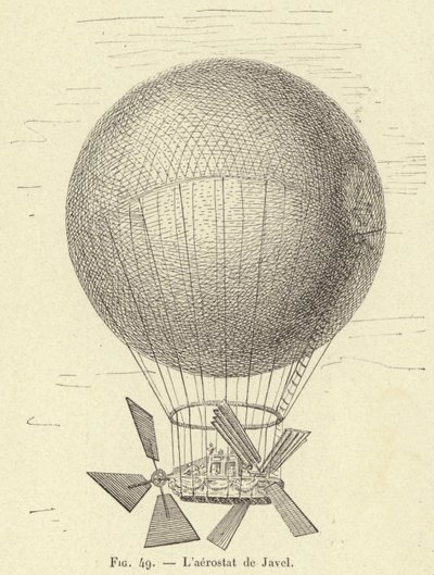 The Javel Aerostat by French School